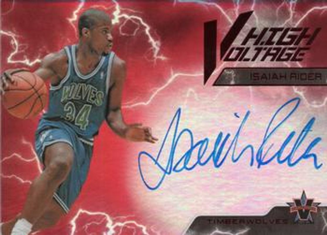 2017 Vanguard #HV-IRD High Voltage Signatures - Red /1