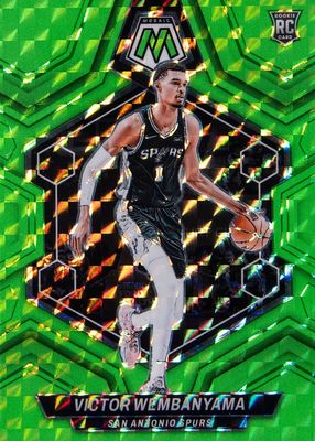2023 Mosaic #238 Green Fluorescent /10