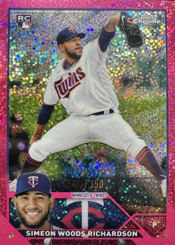 2023 Topps Chrome #173 Magenta Speckle Refractor /350