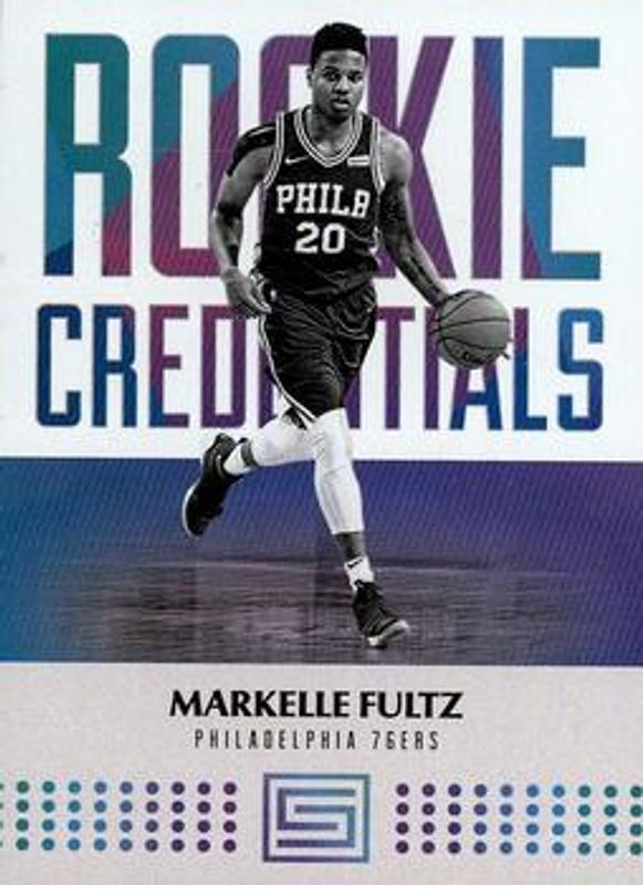 Markelle Fultz 2017 Status #21 Rookie Credentials RAW