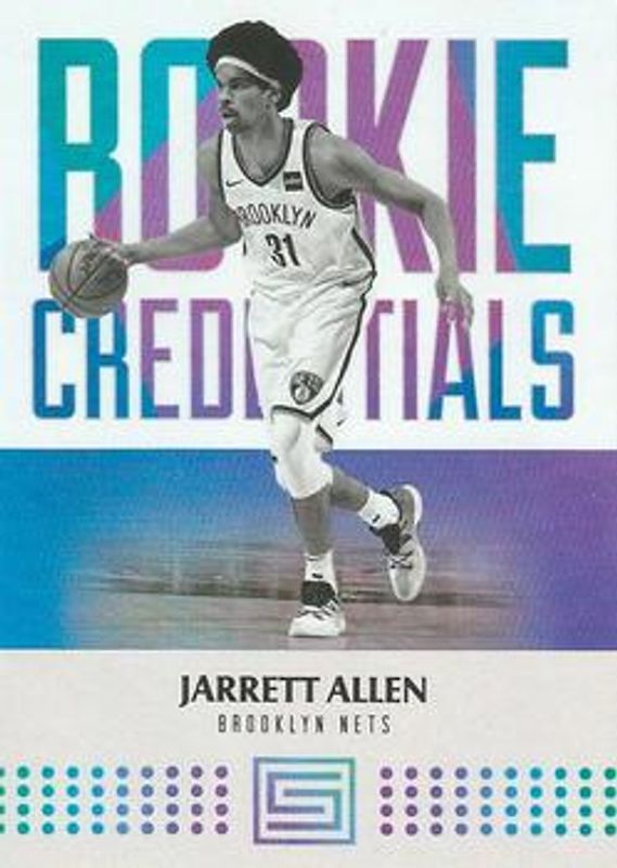 Jarrett Allen 2017 Status #23 Rookie Credentials RAW