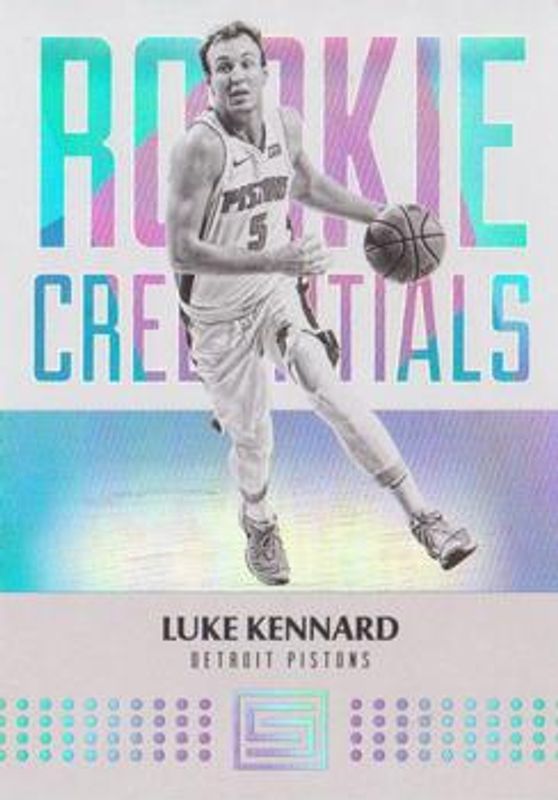 Luke Kennard 2017 Status #3 Rookie Credentials RAW