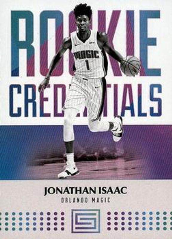Jonathan Isaac 2017 Status #31 Rookie Credentials RAW