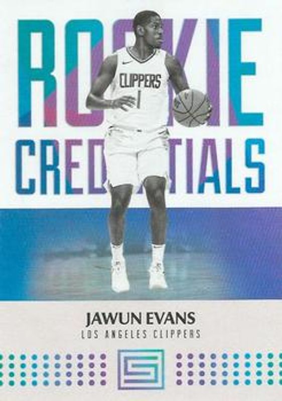 Jawun Evans 2017 Status #10 Rookie Credentials RAW