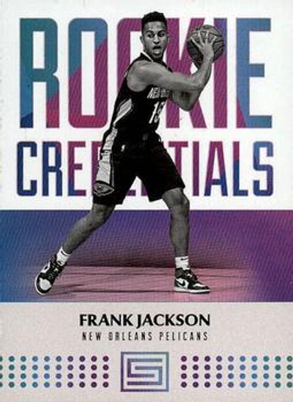 Frank Jackson (NBA) 2017 Status #6 Rookie Credentials RAW