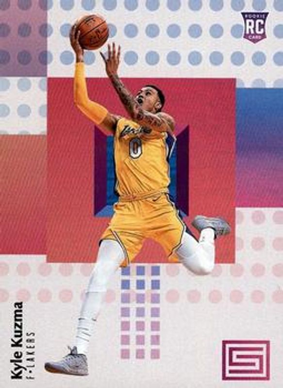 Kyle Kuzma 2017 Status #107 Base Rookie RAW