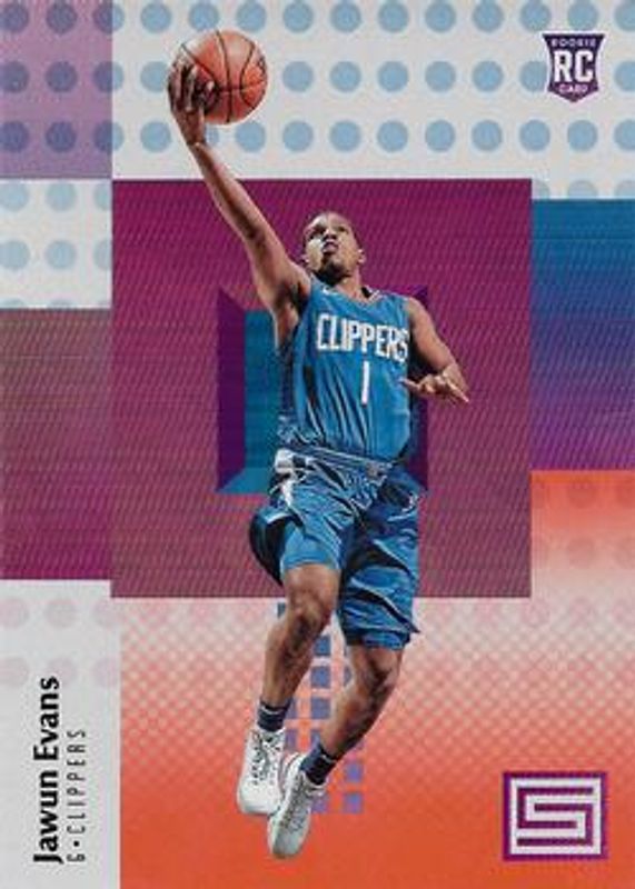 Jawun Evans 2017 Status #131 Orange Rookie RAW