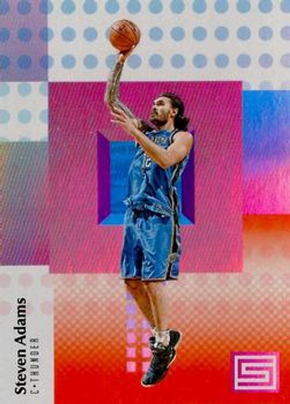 Steven Adams 2017 Status #59 Orange RAW