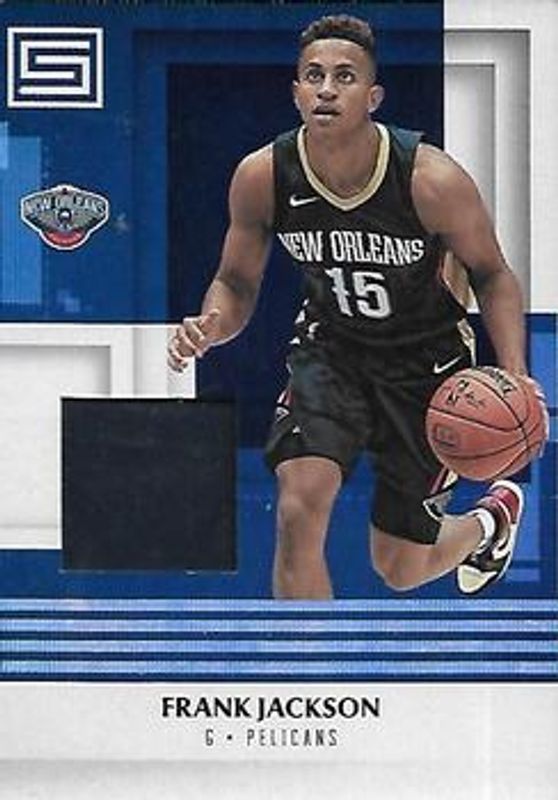 Frank Jackson (NBA) 2017 Status #M-FJK Materials Rookie RAW