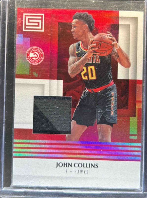 John Collins 2017 Status #M-JCL Materials Rookie RAW