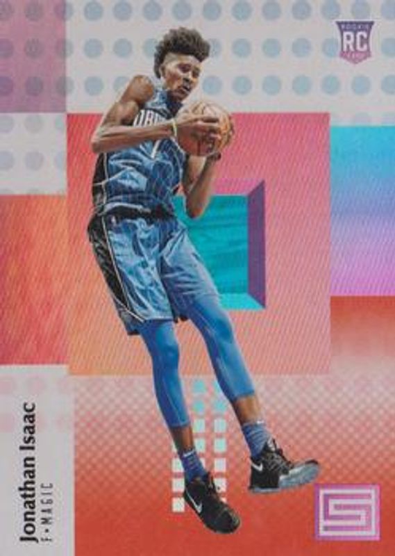 Jonathan Isaac 2017 Status #110 Orange Rookie RAW