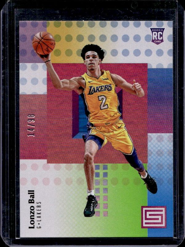 Lonzo Ball 2017 Status #118 Aspirations Rookie RAW