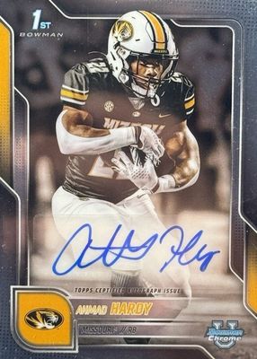 2025 Bowman Chrome University #BCA-AHA Prospect Auto (1st)