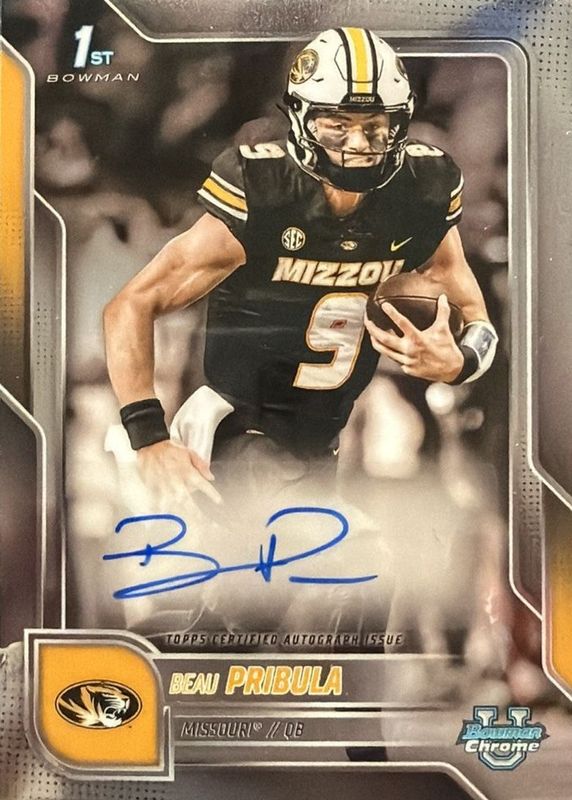 2025 Bowman Chrome University #BCA-BP Prospect Auto (1st)