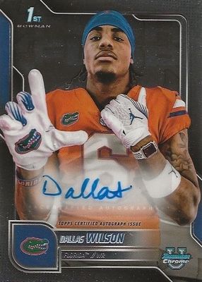 2025 Bowman Chrome University #BCA-DWI Prospect Auto (1st)