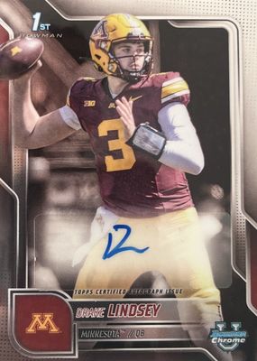 2025 Bowman Chrome University #BCA-DLI Prospect Auto (1st)