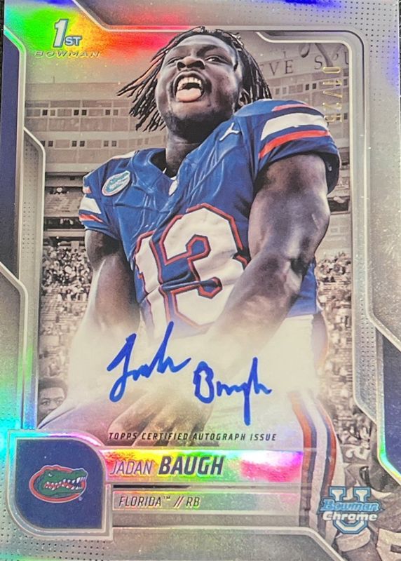 2025 Bowman Chrome University #SPA-JBA Prospect Auto Image Variation /25 (1st)