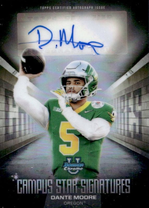 2025 Bowman Chrome University #CSS-DM Campus Star Signatures