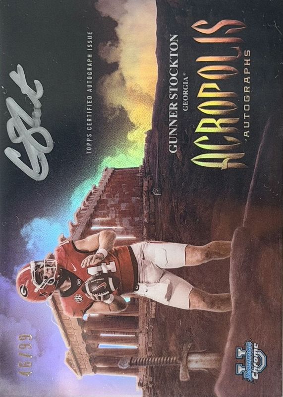 2025 Bowman Chrome University #AA-GS Acropolis Autographs /99