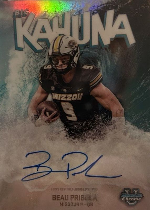 2025 Bowman Chrome University #BK-BP The Big Kahuna Autographs