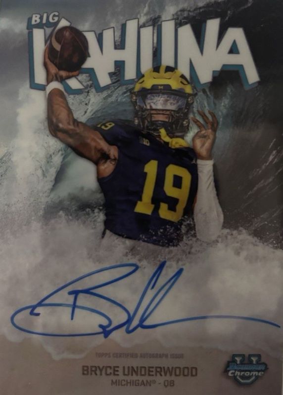2025 Bowman Chrome University #BK-BU The Big Kahuna Autographs