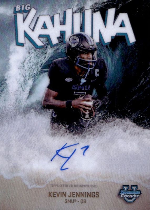 2025 Bowman Chrome University #BK-KJ The Big Kahuna Autographs