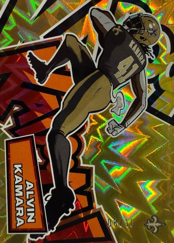 2025 Absolute #9 Kaboom! Horizontal - Gold /10