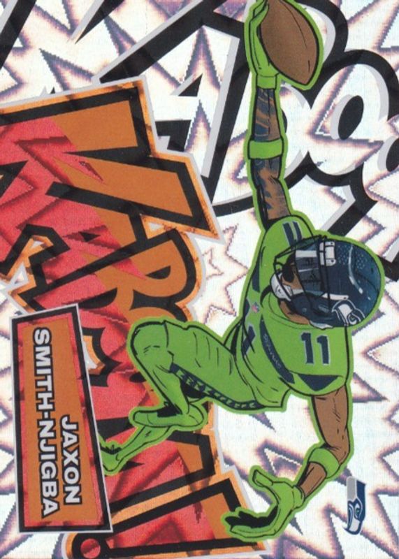 Jaxon Smith-Njigba 2025 Absolute #27 Kaboom! Horizontal /(SSP