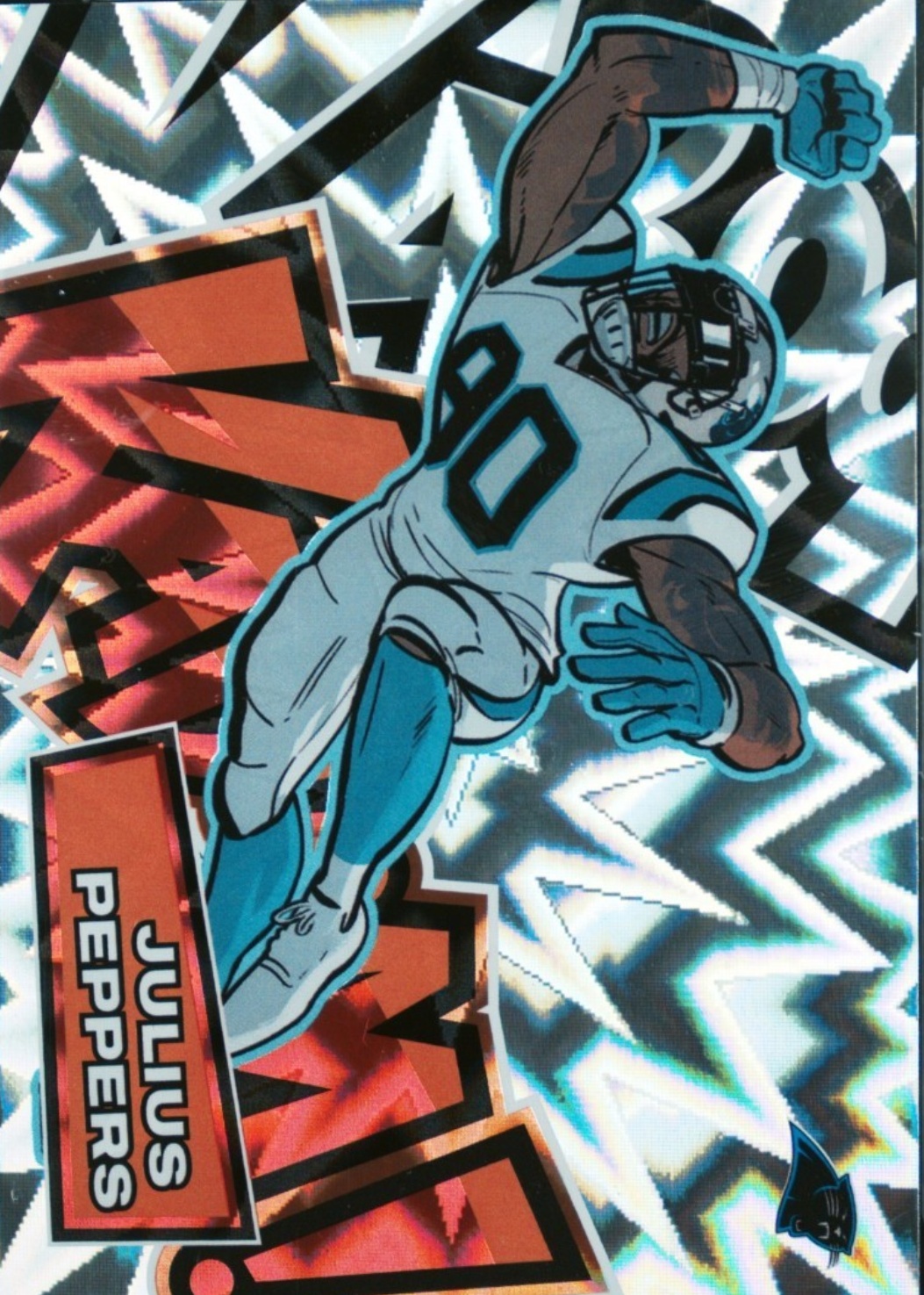 Julius Peppers 2025 Absolute #18 Kaboom! Horizontal /(SSP) Price