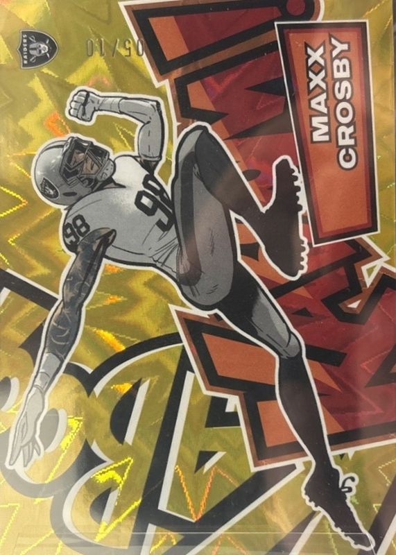 2025 Absolute #2 Kaboom! Horizontal - Gold /10