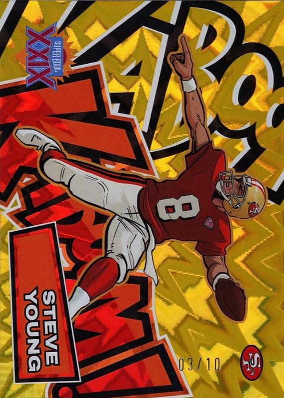 2025 Absolute #5 Kaboom! Super Bowl Horizontal - Gold /10