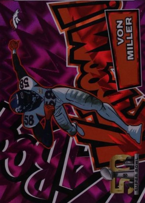 2025 Absolute #9 Kaboom! Super Bowl Horizontal - Purple /(SSP)