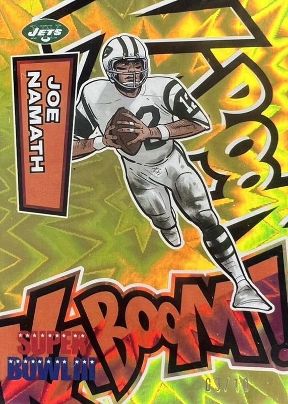 2025 Absolute #7 Kaboom! Super Bowl Vertical - Gold /10