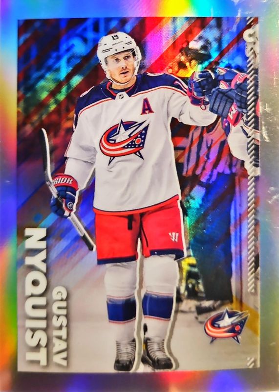 2022 Topps Chrome NHL Sticker Collection #147 Refractor /99