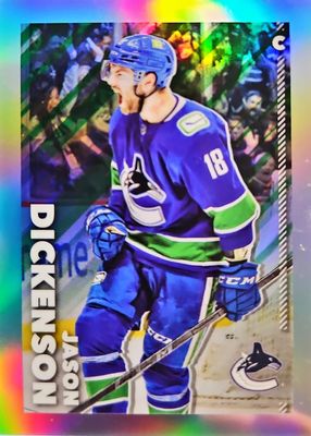 2022 Topps Chrome NHL Sticker Collection #491 Refractor /99