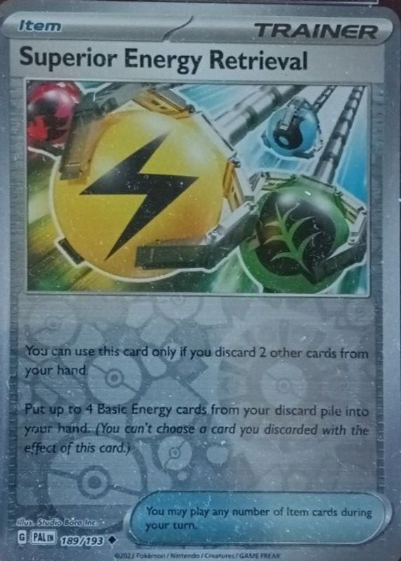 2023 Scarlet & Violet: Paldea Evolved #189/193 Reverse Holo