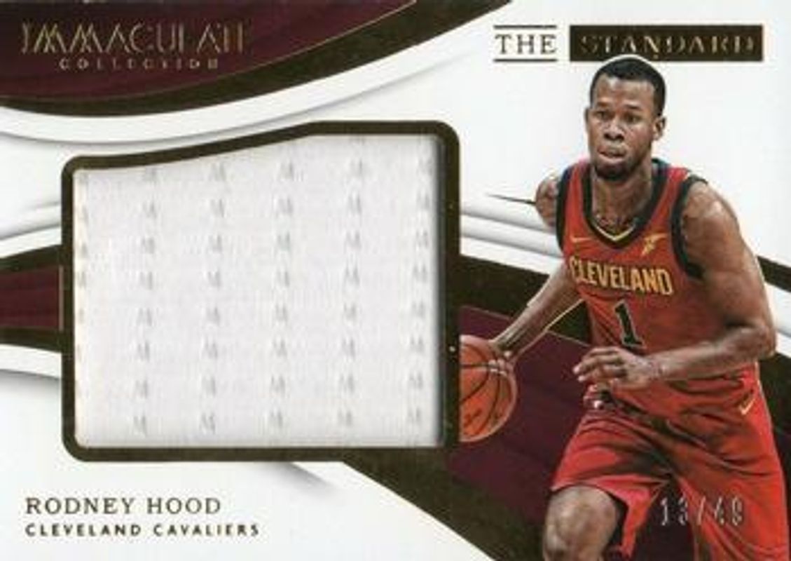 Rodney Hood 2017 Immaculate #ST-50 The Standard /10 RAW