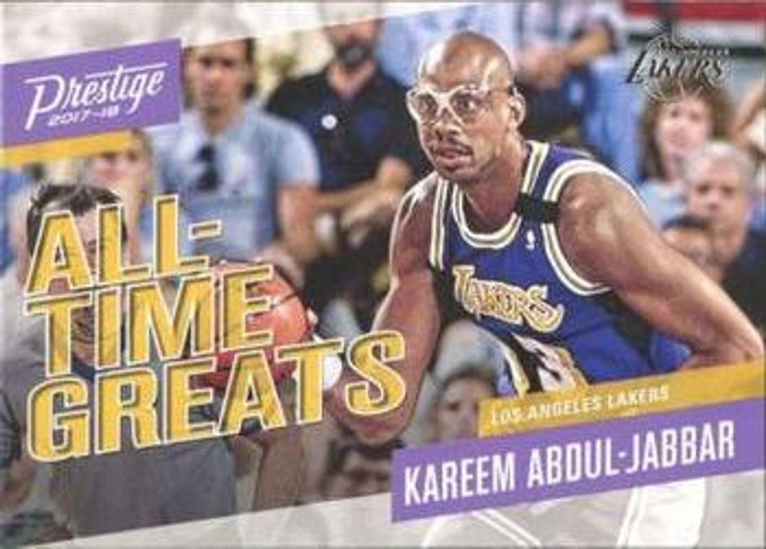 Kareem Abdul-Jabbar 2017 Prestige #11 All Time Greats RAW
