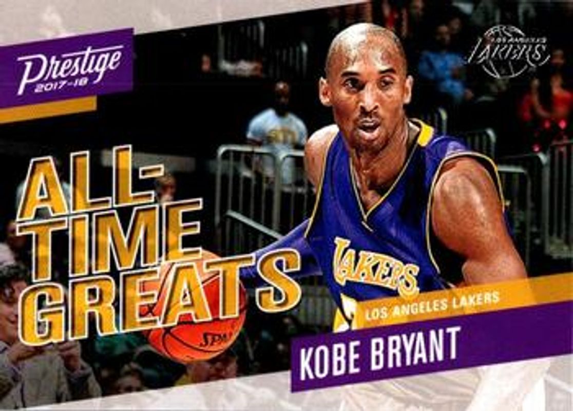Kobe Bryant 2017 Prestige #1 All Time Greats RAW