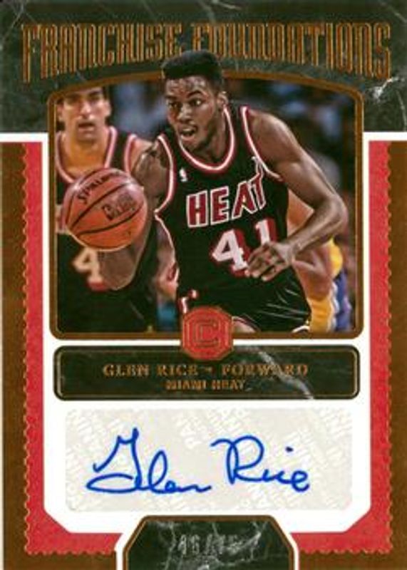 2017 Cornerstones #FF-GRC Franchise Foundations Signatures - Bronze /75