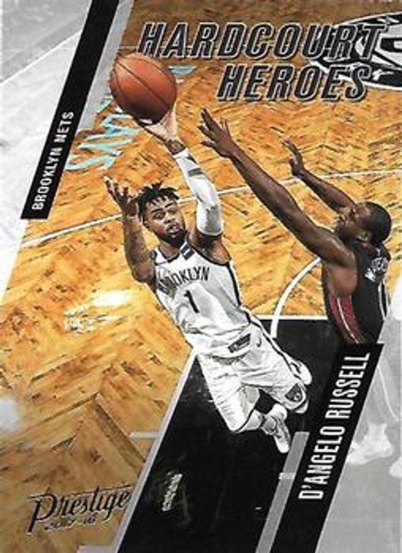 D'Angelo Russell 2017 Prestige #16 Hardcourt Heroes RAW