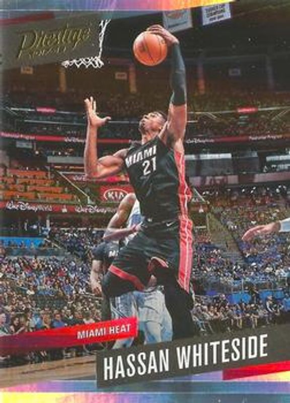 Hassan Whiteside 2017 Prestige #41 Horizon RAW