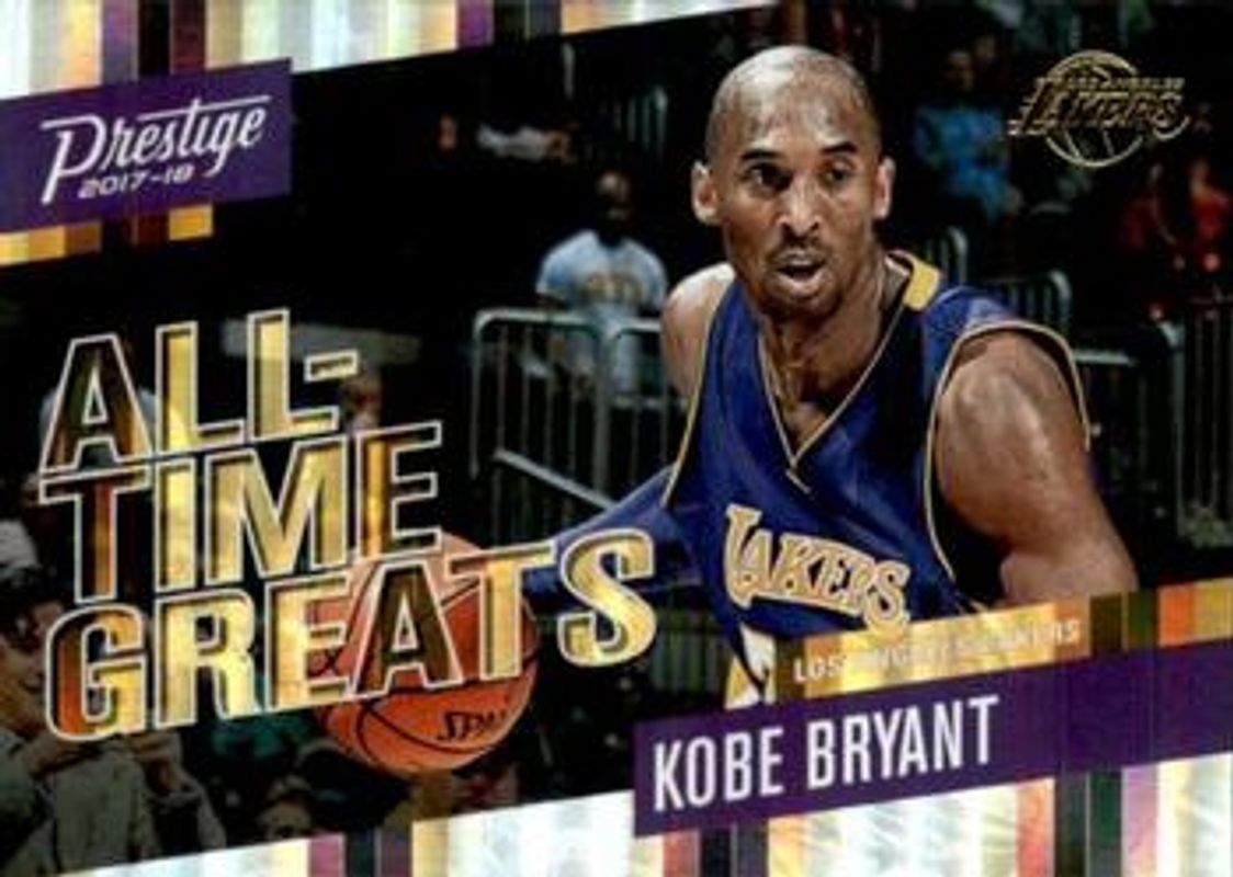 Kobe Bryant 2017 Prestige #1 All Time Greats - Horizon RAW