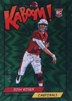 2018 Panini Rewards #K-JRO Kaboom! - Green /1