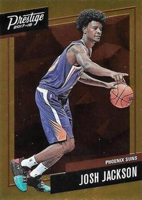 Josh Jackson 2017 Prestige #4 Micro Etch Rookies - Orange RAW