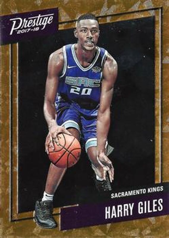 Harry Giles 2017 Prestige #20 Micro Etch Rookies - Orange RAW