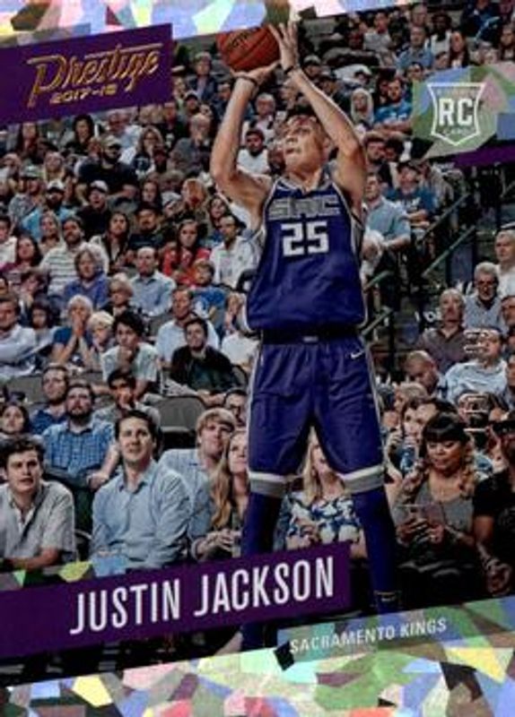 Justin Jackson 2017 Prestige #165 Crystal /199 Rookie RAW