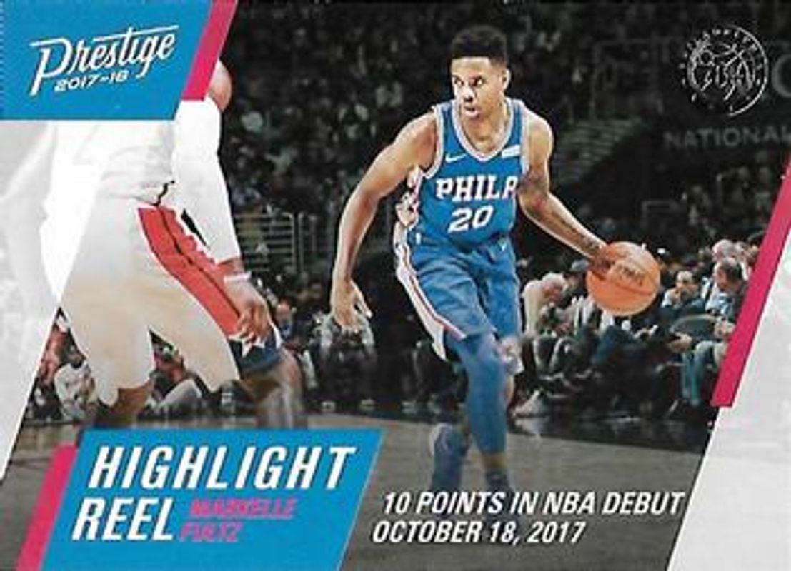Markelle Fultz 2017 Prestige #6 Highlight Reel Rookie RAW