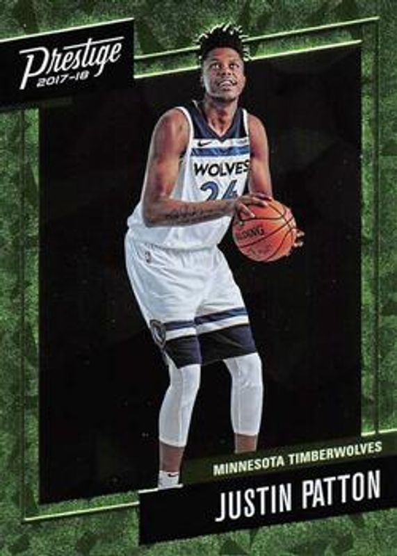 Justin Patton 2017 Prestige #16 Micro Etch Rookies Bright - Green Price ...