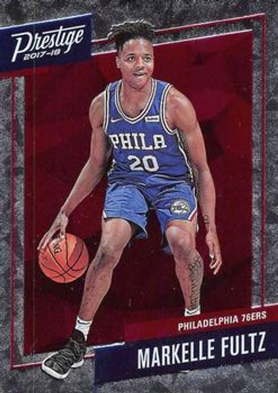 Markelle Fultz 2017 Prestige #1 Micro Etch Rookies RAW